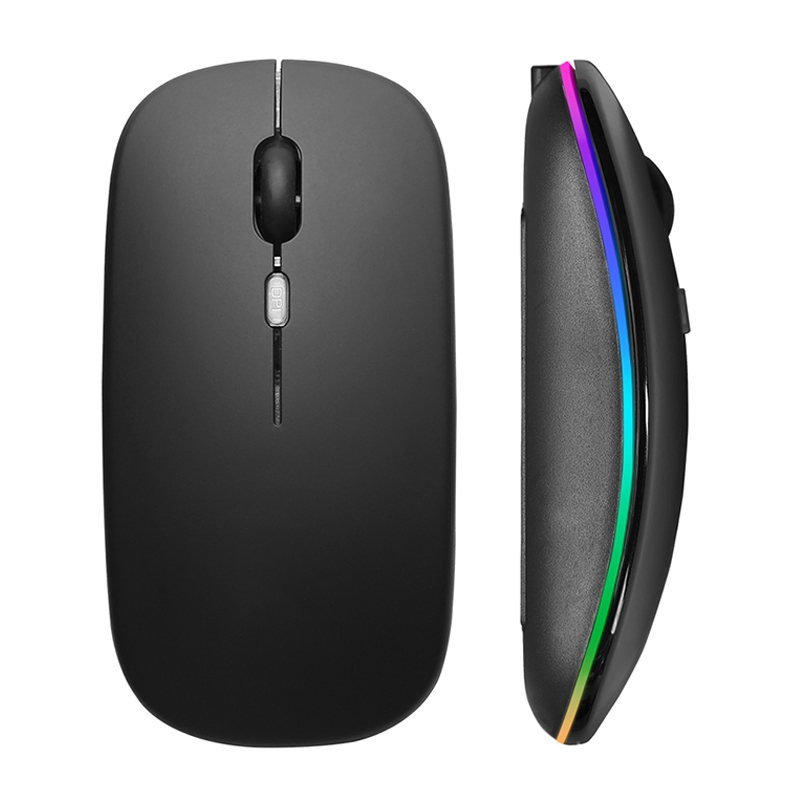 Rgb Light Strip - Wireless Mouse RGB Rechargeable USB 2.4GHz