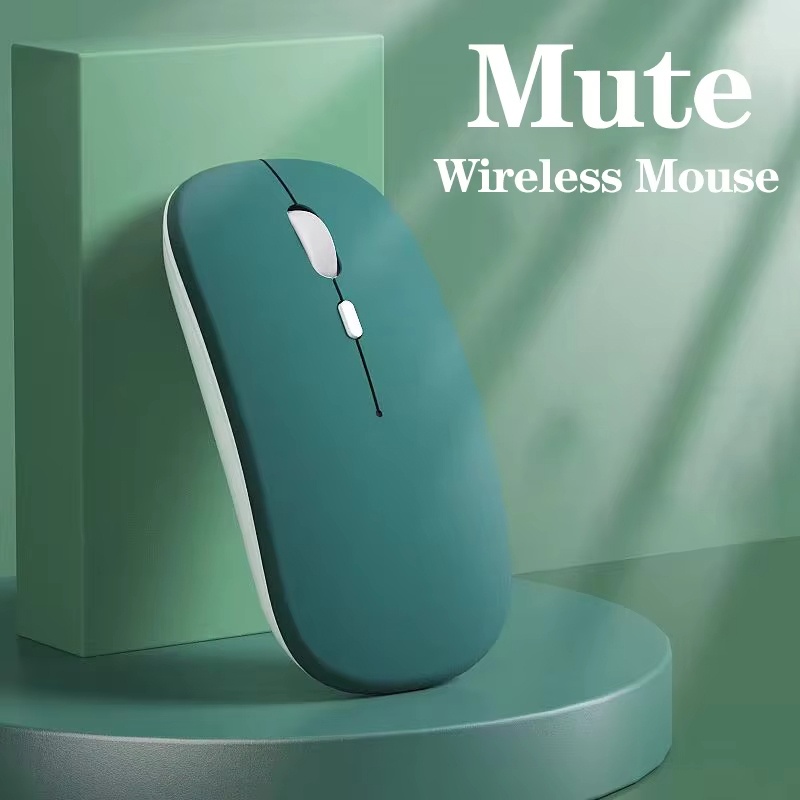 Pc Gaming Ultra - Silent Bluetooth Mouse Ultra-Thin Wireless Mouse