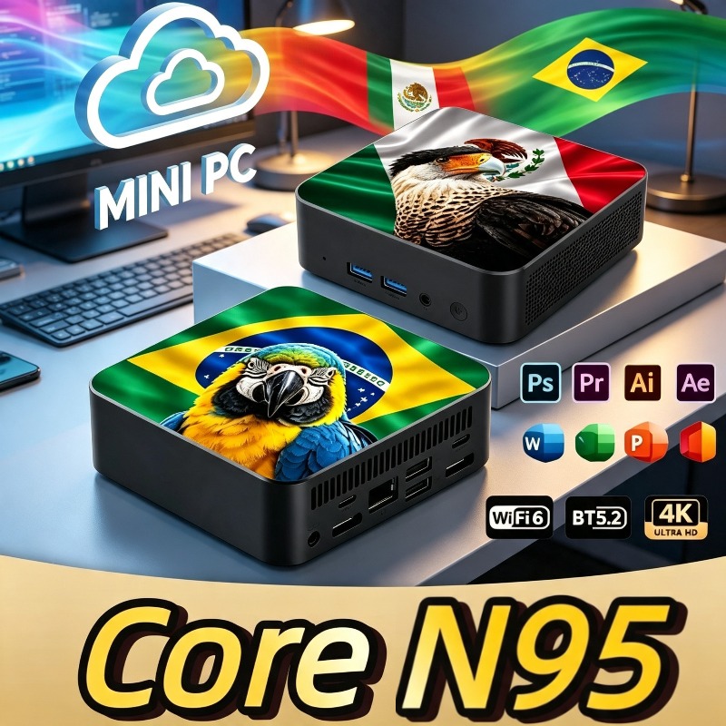 Pc Gaming Desktop - 2026 New Mexico Brazil Flag HighPerformance