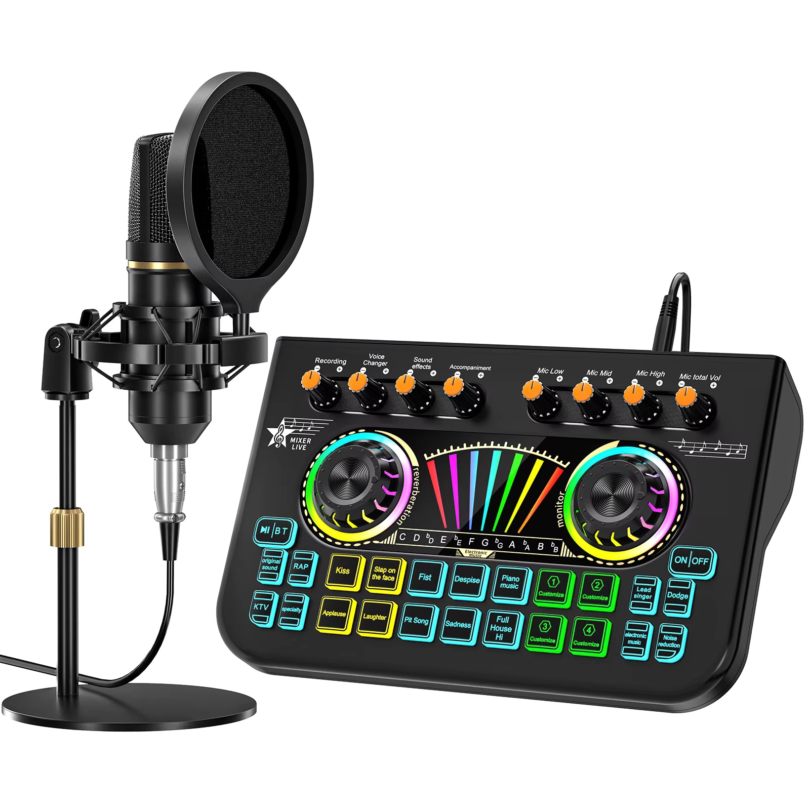 Pc Gaming Setup - Tenlamp X3 BM800 Podcast Microphone Bundle