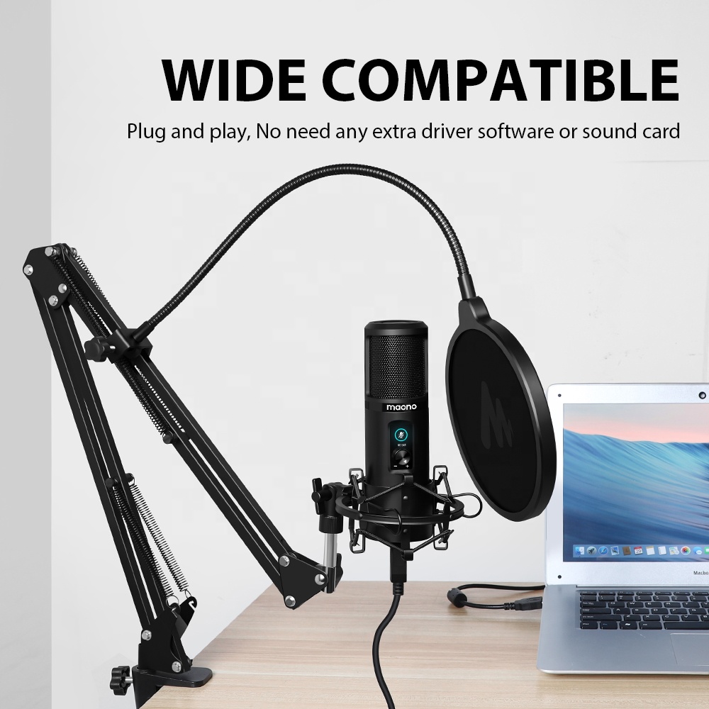 MAONO Professional USB Microph - Gaming Microphone review and price