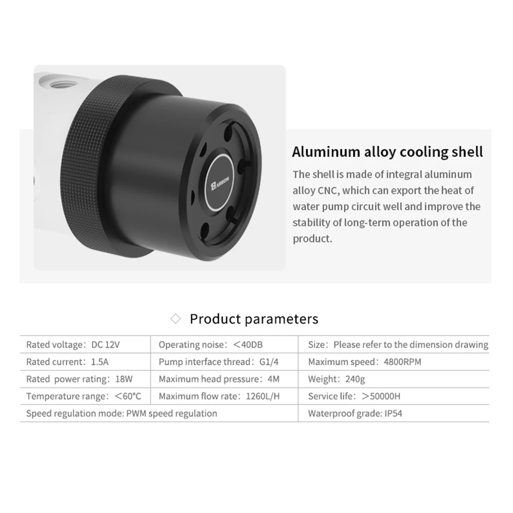 Barrow PWM Water Pump Reservoi - Pc Gaming Xịn review and price