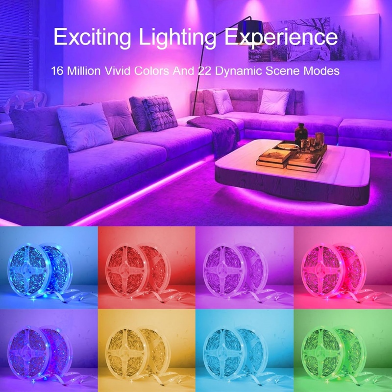 DC 5V USB LED Strip Lights APP - Rgb Light Strip review and price