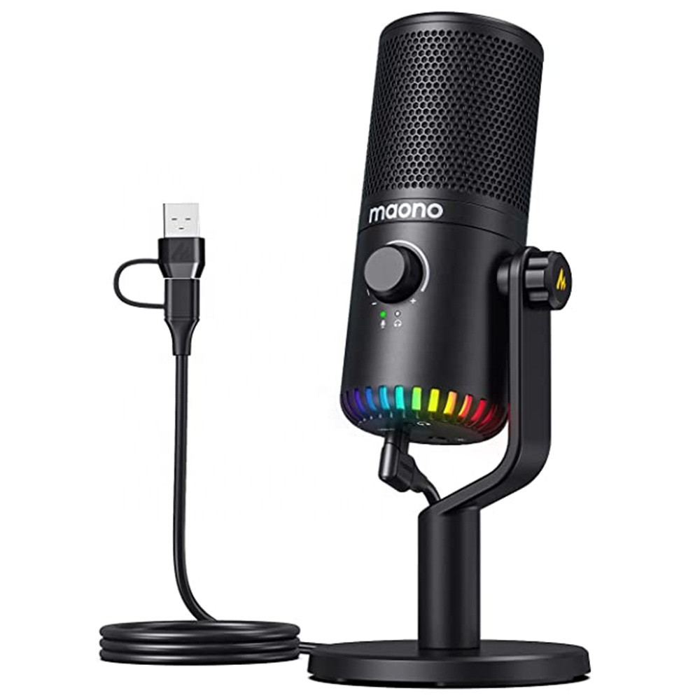 MAONO PC Programmable RGB Gami - Gaming Microphone review and price