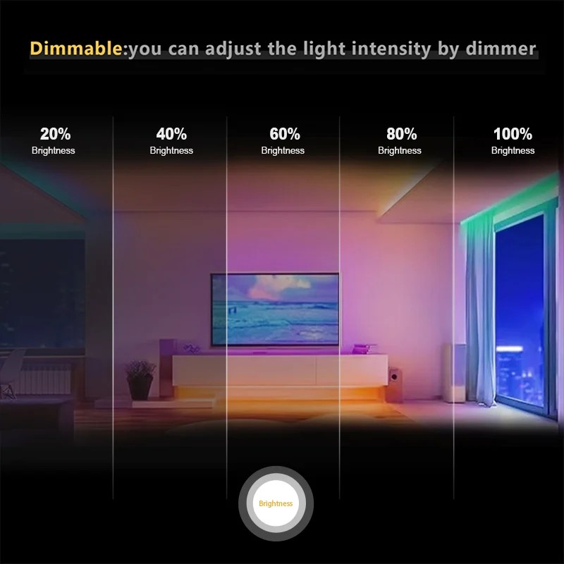 Hot Sale Dotless RGB Dimmable  - Rgb Light Strip review and price