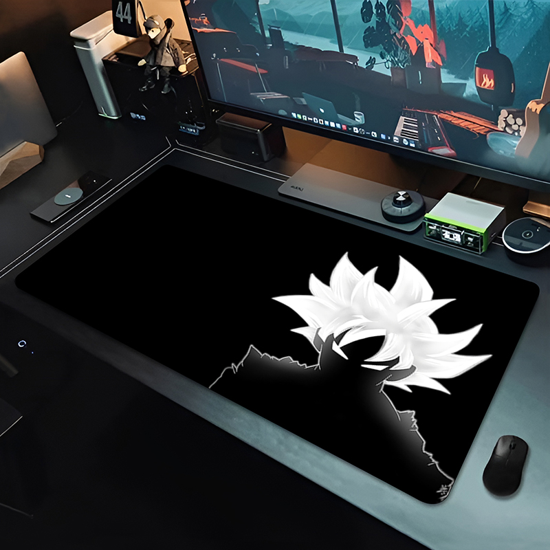 DBZ Black Anime Mouse Pad Drag - Pc Gaming Setup review and price