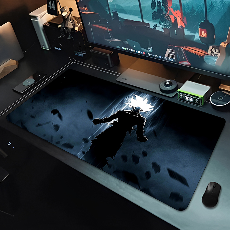 DBZ Black Anime Mouse Pad Drag - Pc Gaming Setup review and price