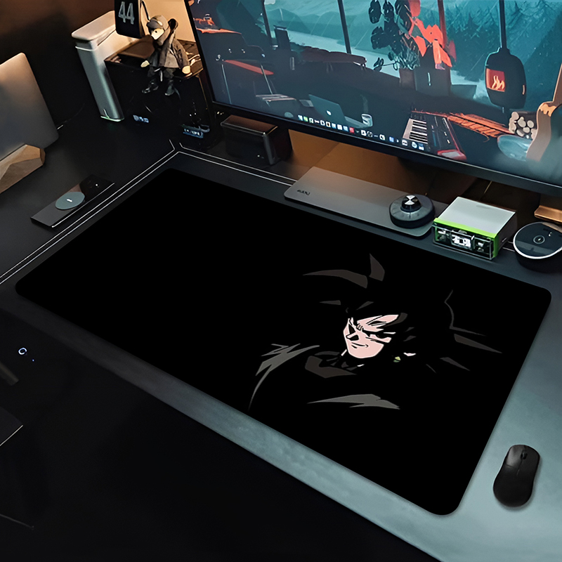DBZ Black Anime Mouse Pad Drag - Pc Gaming Setup review and price