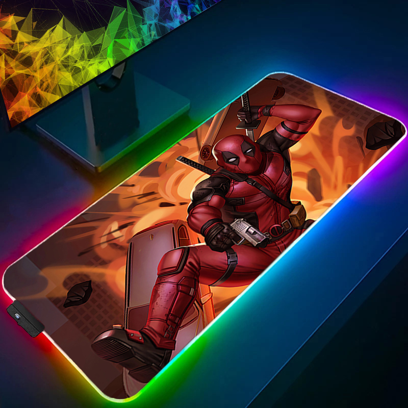 LED Mouse Pad Gaming Backlight - Pc Gaming Setup review and price