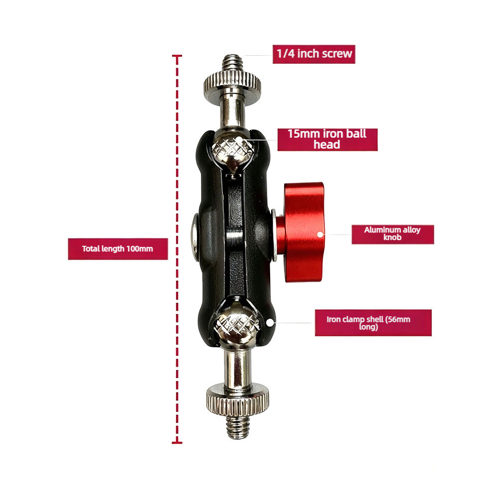 Double Ball Head Articulating  - Dual Monitor Arm review and price