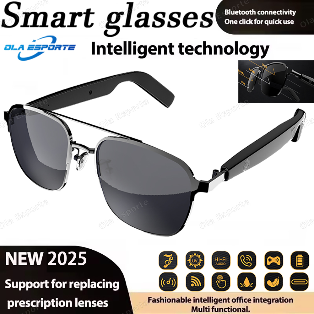 Smart Audio Glasses Air conduc - Gaming Microphone review and price