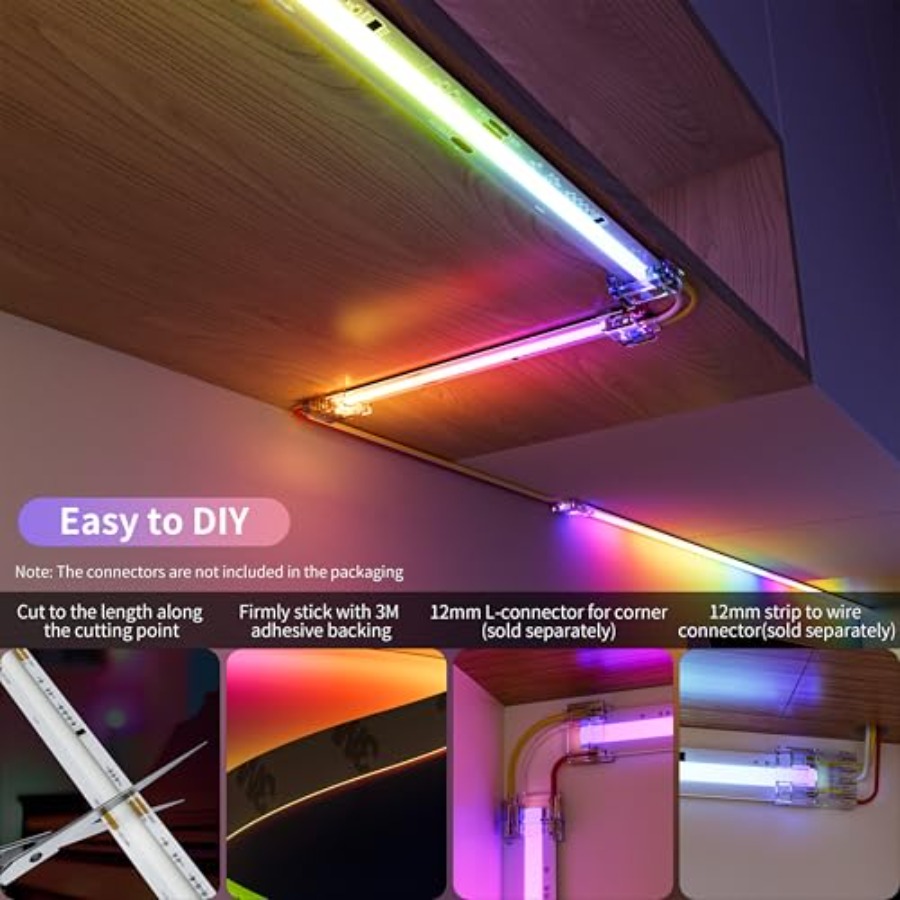 RGB Smart IC COB LED Strip Lig - Rgb Light Strip review and price