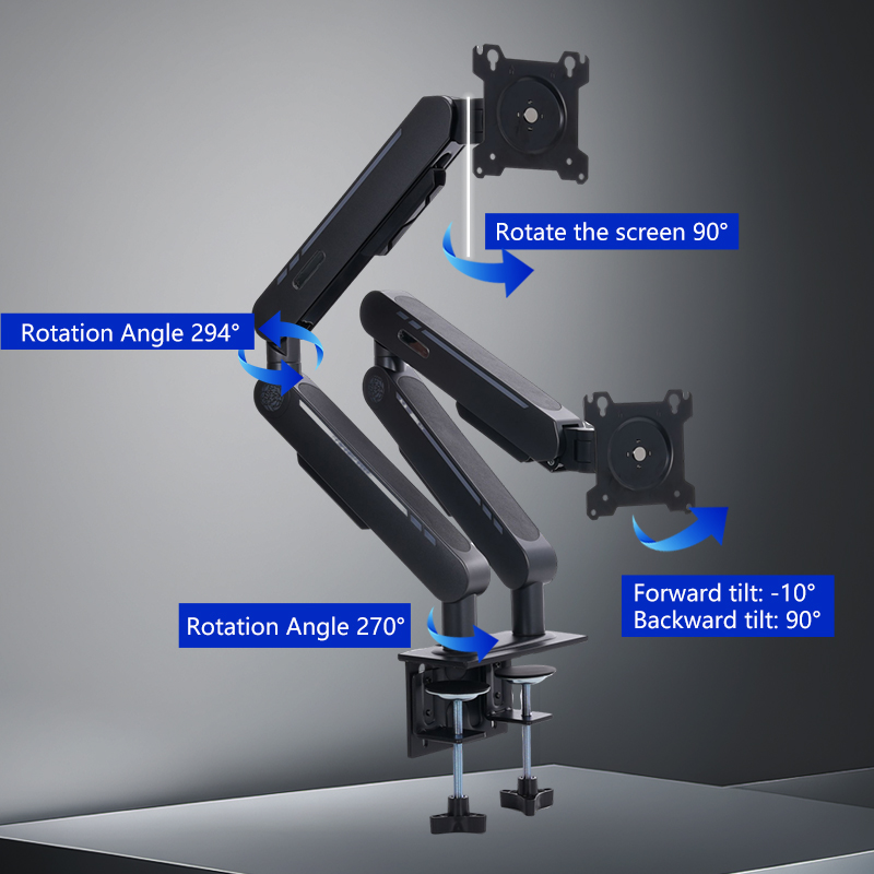 New Arrival Gas Spring Desk Mo - Dual Monitor Arm review and price