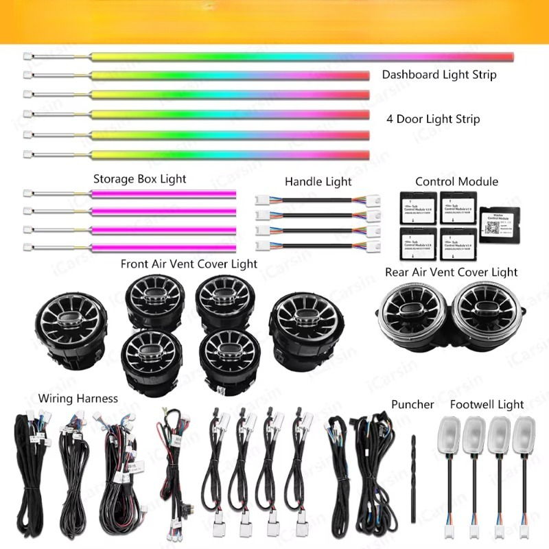 W217 W222 Coupe Dynamic C217 L - Rgb Light Strip review and price