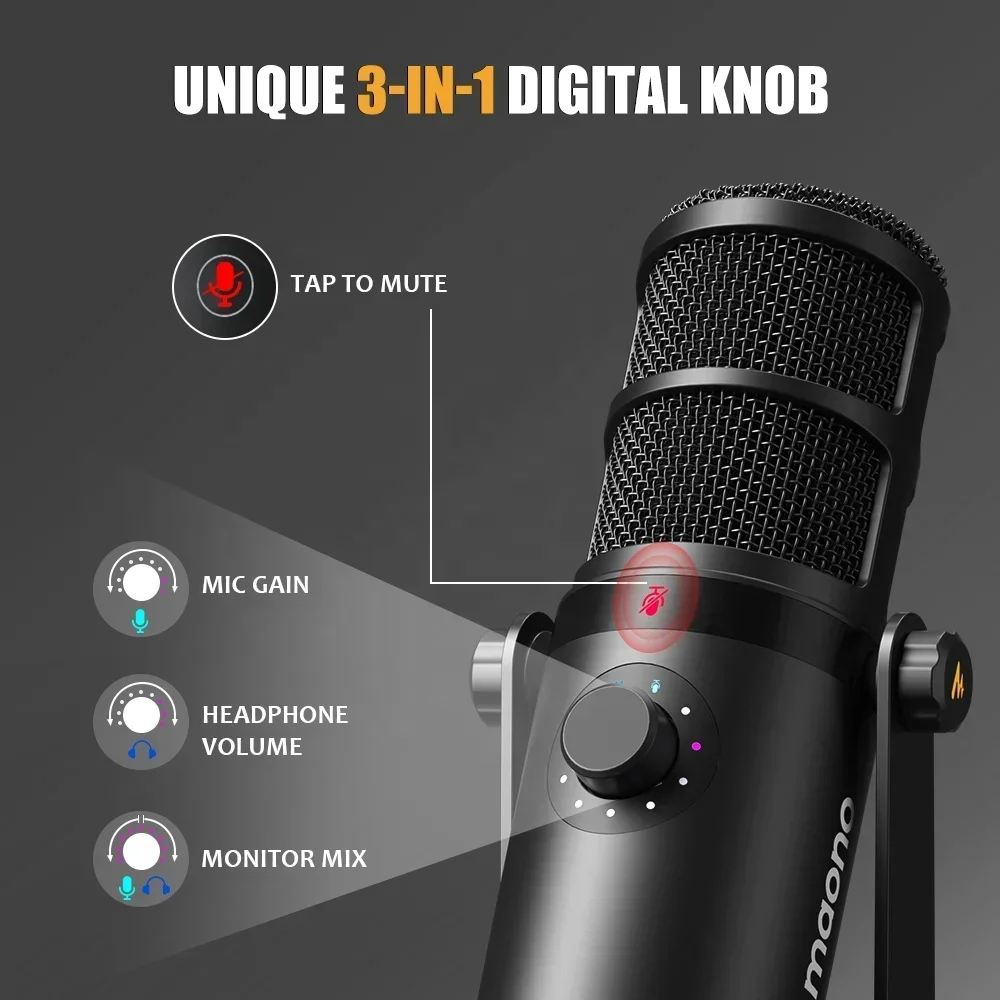 MAONO Dynamic Microphone XLR U - Gaming Microphone review and price