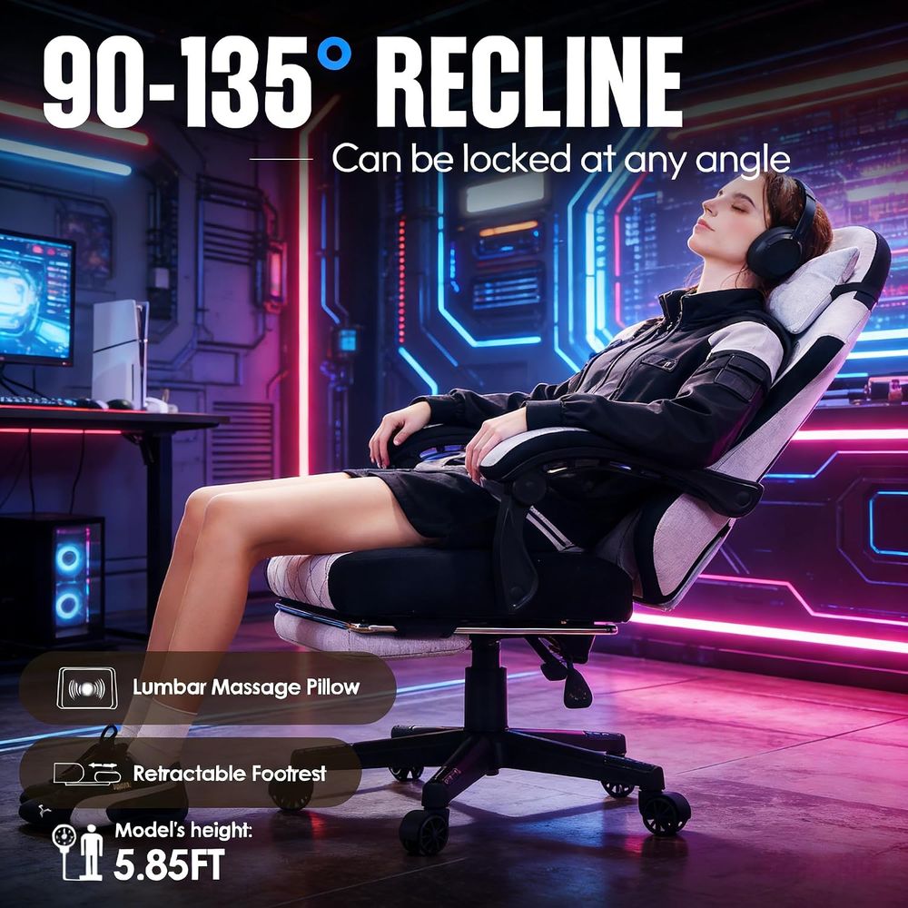 Gaming Chair with ket Spring C - Gaming Chair Lumbar Pillow review and price