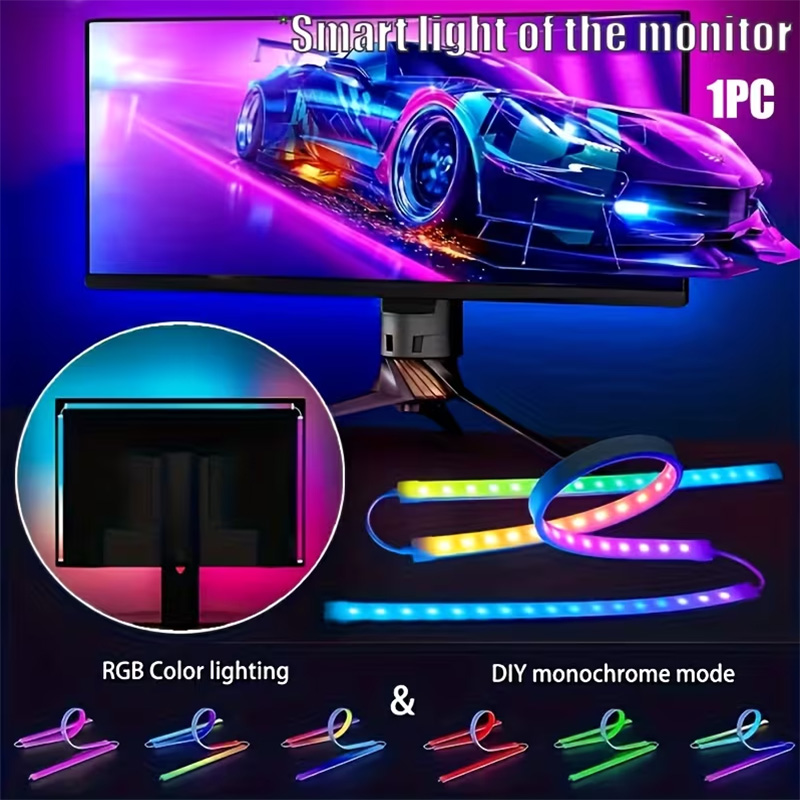RGB Gaming Lights Strip Monito - Rgb Light Strip review and price