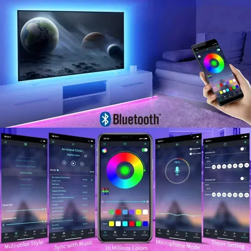 Smart RGB LED Gaming Light Str - Rgb Light Strip review and price