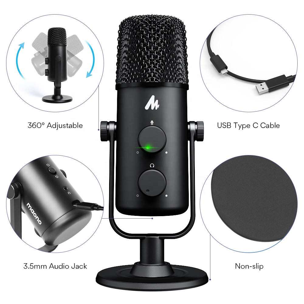 MAONO USB to Type C PC Studio  - Gaming Microphone review and price