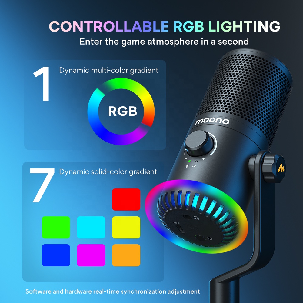 Maono DM30 Programmable RGB Ga - Gaming Microphone review and price