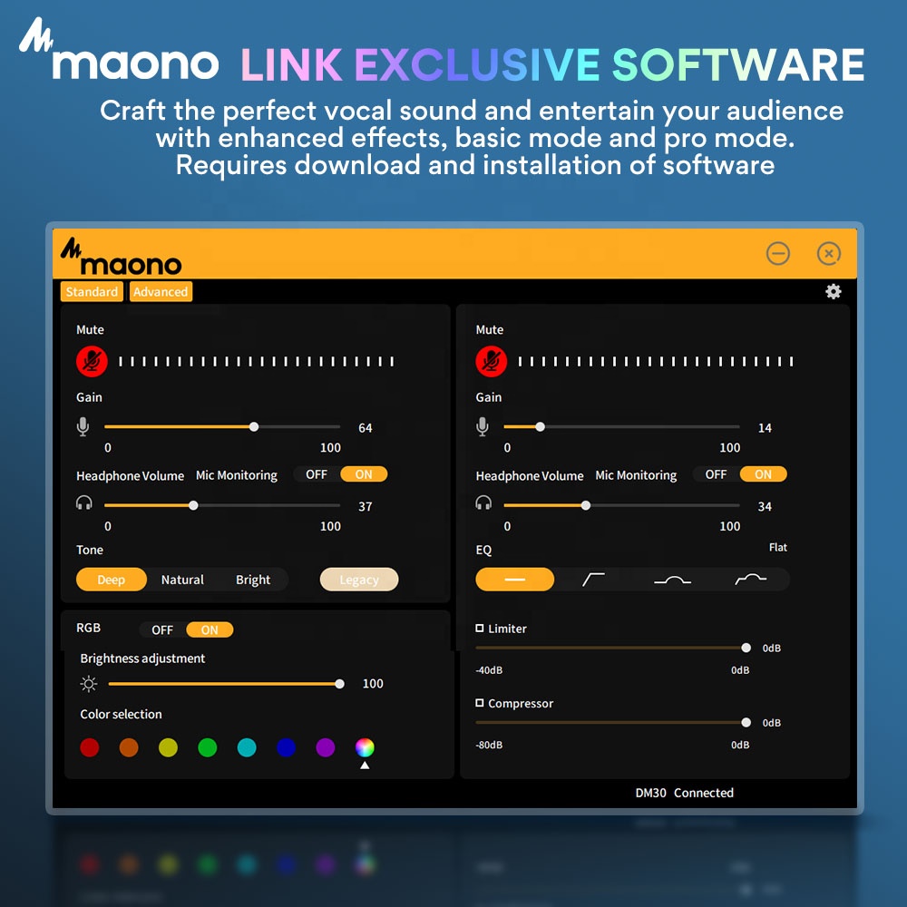 Maono DM30 Programmable RGB Ga - Gaming Microphone review and price