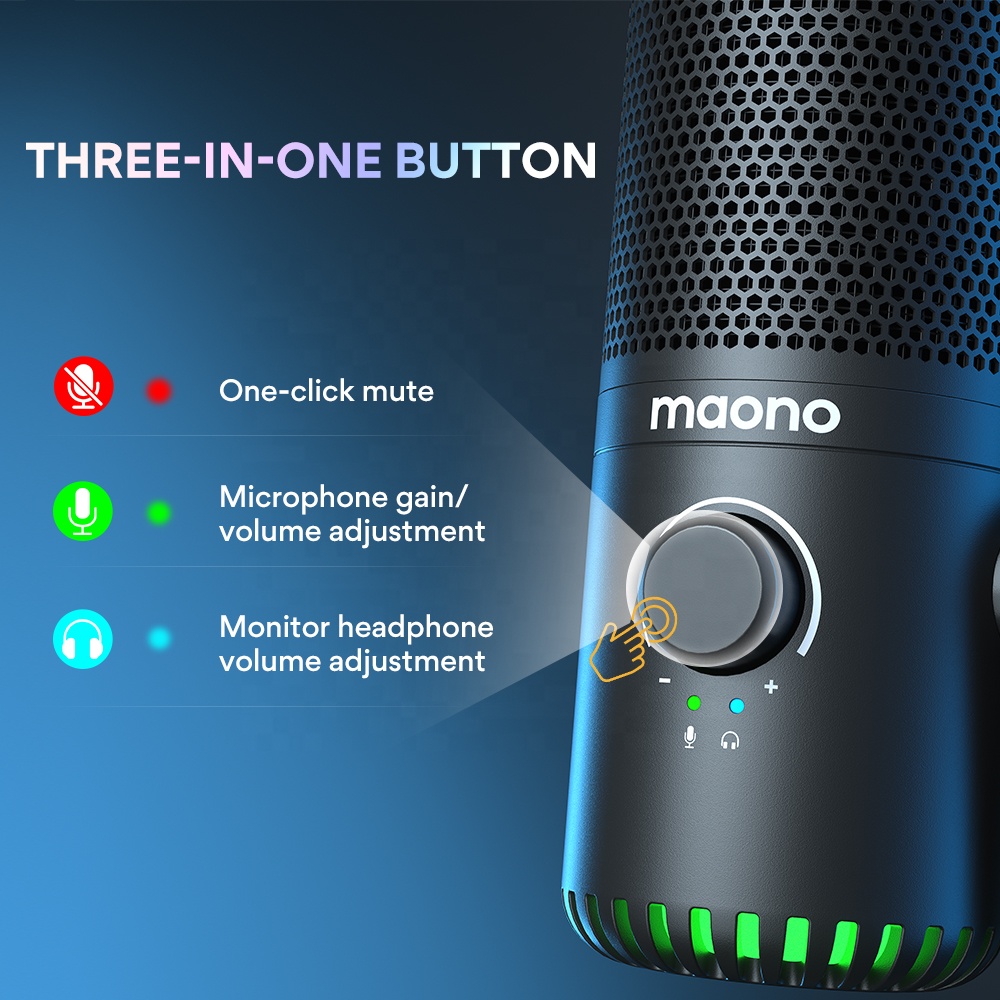 Maono DM30 Programmable RGB Ga - Gaming Microphone review and price