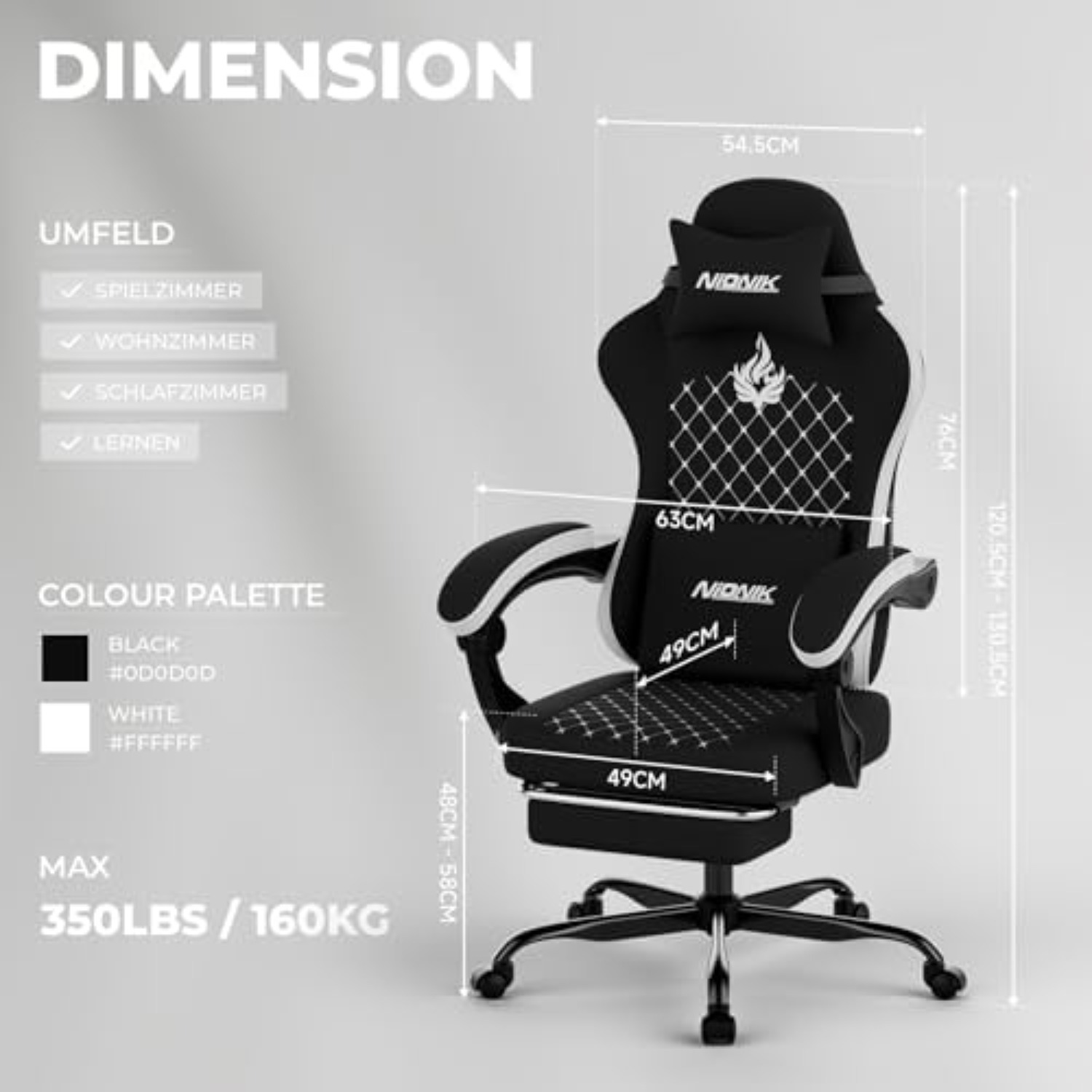 Gaming Chair with Massage,Ergo - Pc Gaming Gaming review and price
