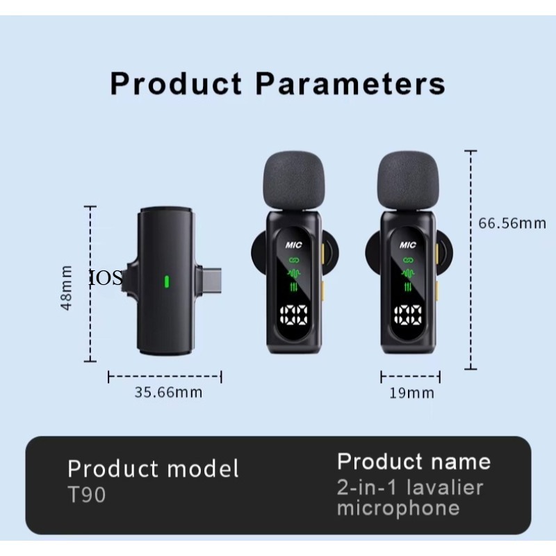 Mini Wireless Lavalier Microph - Gaming Microphone review and price
