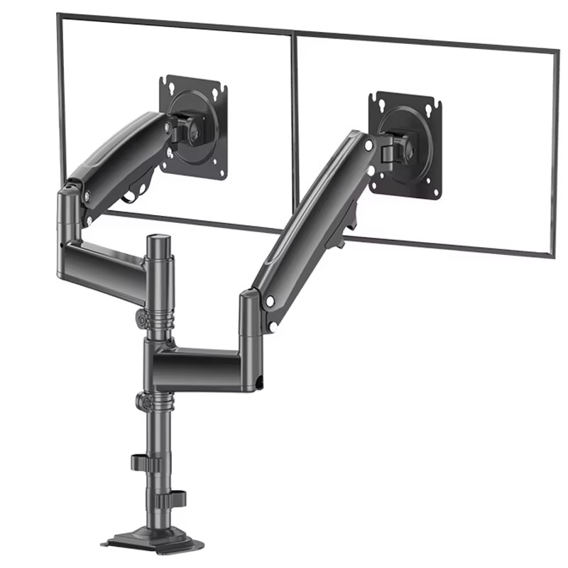 Aluminum Alloy Black Dual Colu - Dual Monitor Arm review and price
