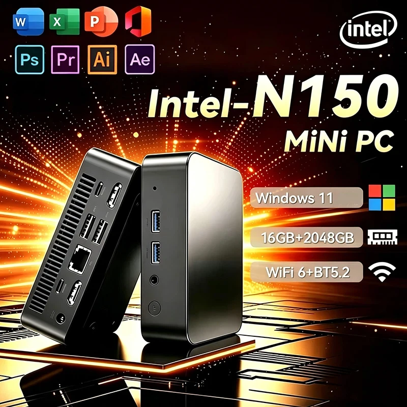 NEW Mini PC Windows 11 Intel N - Pc Gaming Ram 32Gb review and price