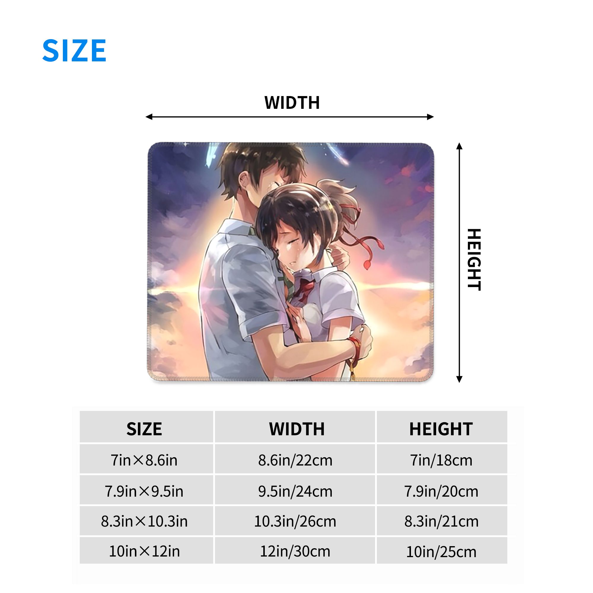 Japanese Anime Your Name Mouse - Pc Gaming Names review and price