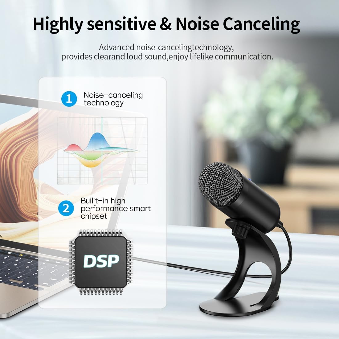 Professional USB Microphone Co - Gaming Microphone review and price
