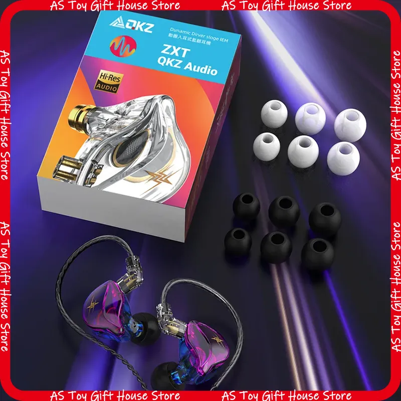 QKZ ZXT In Ear Wired Headphone - Gaming Microphone review and price