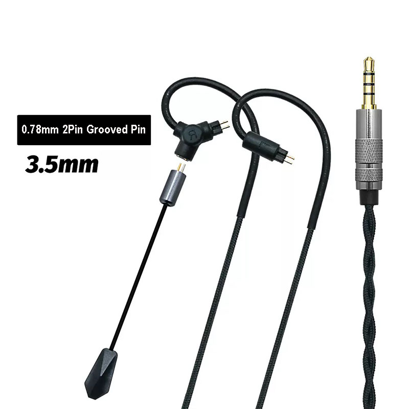 0.78 QDC MMCX Gaming Earphone  - Gaming Microphone review and price